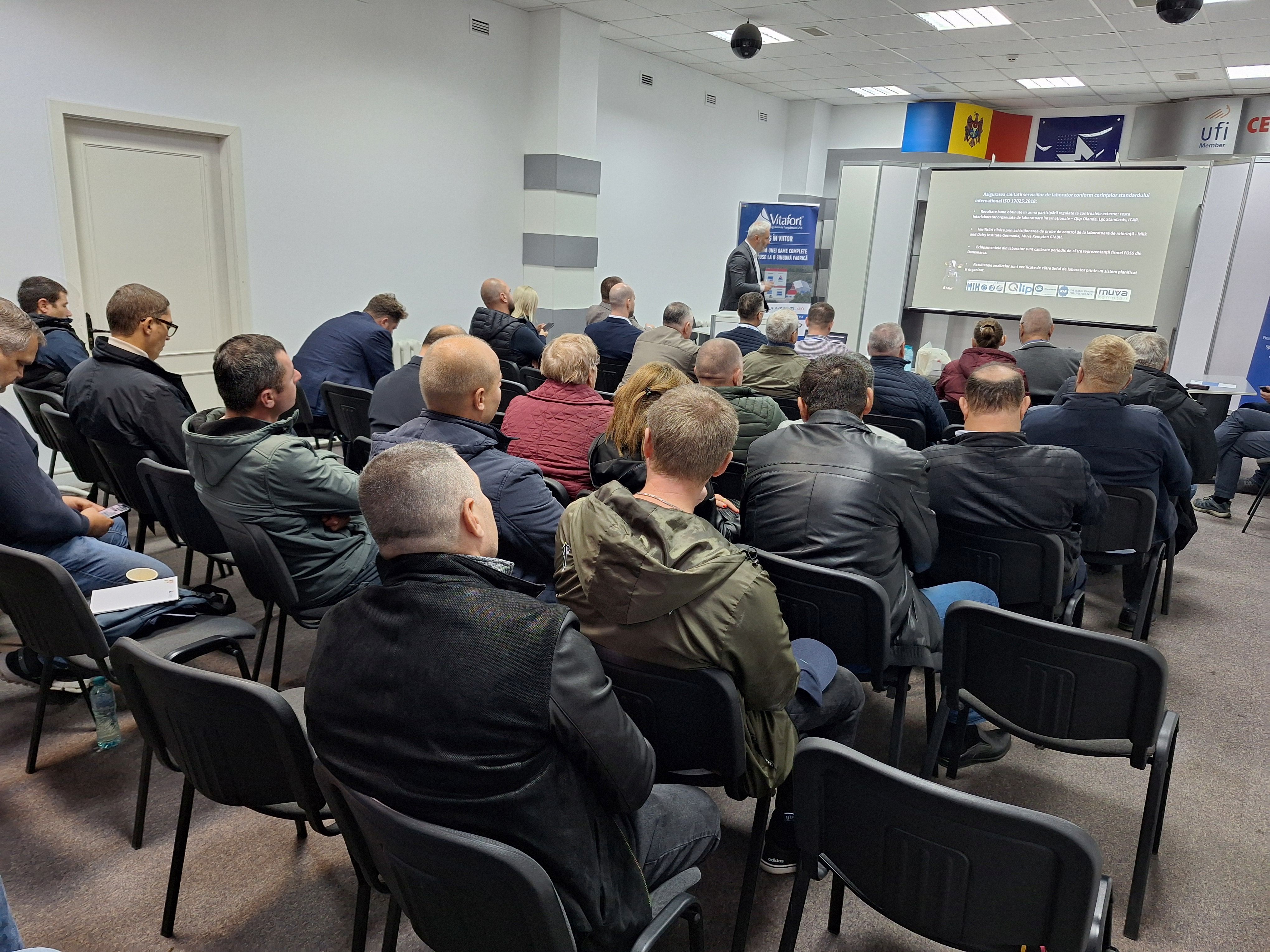 С 16 по 17 октября 2025 года, двухдневное профессиональное мероприятие по развитию технологий животноводства в ходе осенней сельскохозяйственной выставки Moldagrotech.